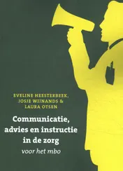 Omslag van Communicatie, advies en instructie in de zorg voor het mbo