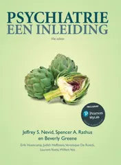 Omslag van Psychiatrie, een inleiding
