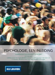 Omslag van Psychologie, een inleiding