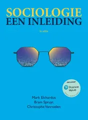 Omslag van Sociologie, een inleiding, 3e editie met MyLab NL toegangscode
