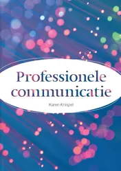 Omslag van Professionele communicatie