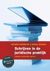 Omslag van Schrijven in de juridische praktijk, 2e herziene editie met MyLab NL toegangscode