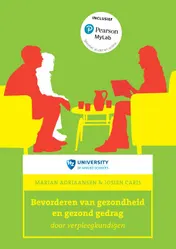 Omslag van Bevorderen van gezondheid en gezond gedrag