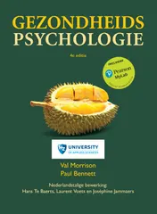 Omslag van Gezondheidspsychologie