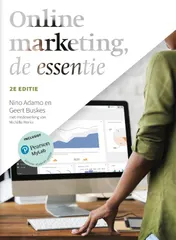 Omslag van Online marketing, de essentie, 2e editie met MyLab NL