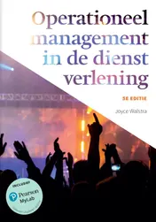 Omslag van Operationeel management in de dienstverlening, 5e editie met MyLab NL