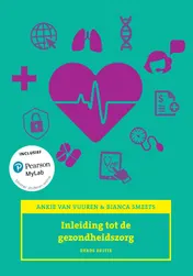 Omslag van Inleiding tot de gezondheidszorg, 3/e met MyLab NL toegangscode