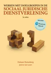 Omslag van Werken met doelgroepen in de sociaaljuridische dienstverlening