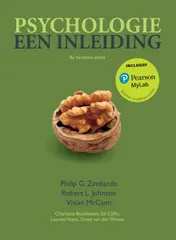 Omslag van Psychologie, een inleiding