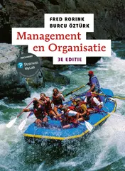 Omslag van Management en Organisatie, 3e editie met MyLab NL toegangscode