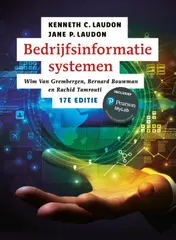 Omslag van Bedrijfsinformatiesystemen, 17e editie met MyLab NL