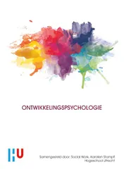 Omslag van Ontwikkelingspsychologie