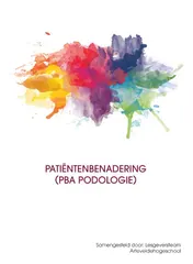 Omslag van Patiëntenbenadering (PBA Podologie)