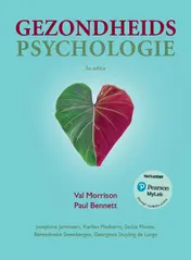 Omslag van Gezondheidspsychologie