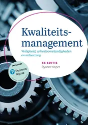 Omslag van Kwaliteitsmanagement