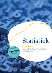 Omslag van Statistiek