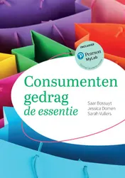 Omslag van Consumentengedrag, de essentie met MyLab NL toegangscode