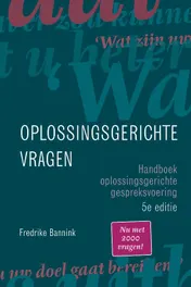 Omslag van Oplossingsgerichte vragen