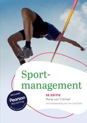 Omslag van Sportmanagement, 5e editie met MyLab NL toegangscode