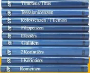Omslag van CNT set brieven Paulus (9 delen)
