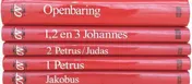 Omslag van CNT set Katholieke brieven en Openbaring (5 delen)