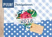 Omslag van PUUR! Familyplanner 2016