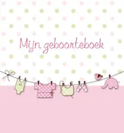 Omslag van Mijn geboorteboek (Roze)