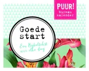 Omslag van PUUR! Goede start, bureaukalender