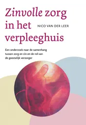 Omslag van Zinvolle zorg in het verpleeghuis