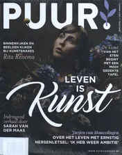 Omslag van PUUR! Magazine, nr. 2, 2021 (set van 10 ex.).