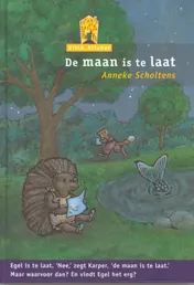 Omslag van De maan is te laat