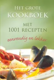 Omslag van Het grote kookboek met 1001 recepten