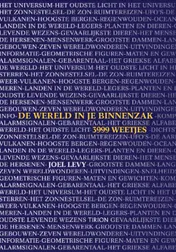 Omslag van De wereld in je binnenzak