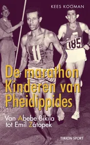 Omslag van De marathon. De kinderen van Pheidippides