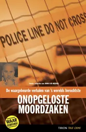 Omslag van Onopgeloste moordzaken