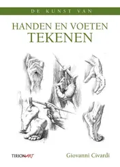 Omslag van De kunst van handen en voeten tekenen
