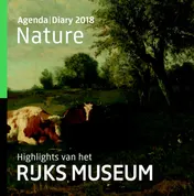 Omslag van Rijksmuseumagenda 2018