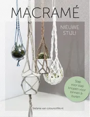 Omslag van Macramé nieuwe stijl!
