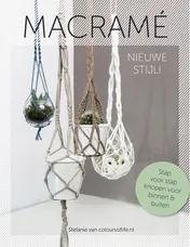 Omslag van Macramé nieuwe stijl!