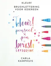 Omslag van Kleur! Brushlettering voor iedereen