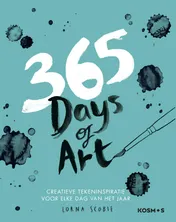 Omslag van 365 days of art