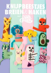 Omslag van Knijpbeestjes breien & haken met Club Geluk