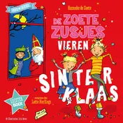 Omslag van De Zoete Zusjes vieren Sinterklaas