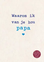 Omslag van Waarom ik van je hou papa