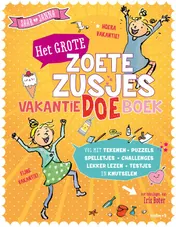 Omslag van Het grote Zoete Zusjes vakantiedoeboek