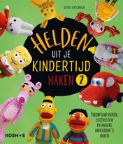Omslag van Helden uit je kindertijd haken 2