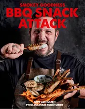 Omslag van Smokey Goodness BBQ snack attack