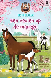 Omslag van Een veulen op de manege