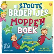 Omslag van De Stoute Broertjes moppenboek