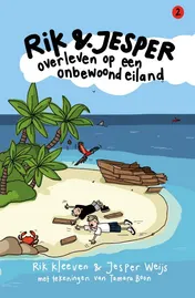 Omslag van Rik en Jesper overleven op een onbewoond eiland